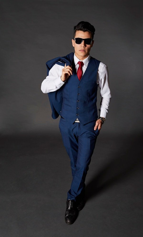 Navy Tailored Blazer